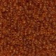 Miyuki rocailles Perlen 11/0 - Transparent topaz 11-133